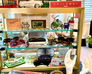 Gucci-Christian Dior sun glasses. Wusthof Grand Prix II NIB steak knives