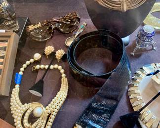 FABULOUS VINTAGE DESIGNER JEWELRY: Karl Lagerfeld-Judith Leiber- Christian Dior- Vogue- Les Bernard- Gucci- Miriam Haskell- Givenchy- Brighton just to name a few