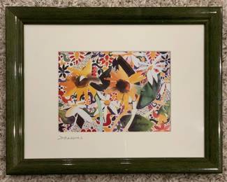 Diana Madaras signed Litho