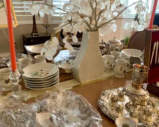 Arthur Clark Butterfly divided dish new