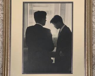 Jacques Lowe 1969 Portrait Art Print #345 Kennedy Brothers