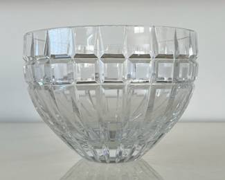 Waterford Marquis Bowl | Marquis by Waterford cut crystal glass bowl. - h. 5.75 x dia. 7.75 in

