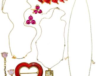 Vintage - Modern Sterling w/ Vermeil Jewelry: Earrings, Rings, Necklaces, Brooches, etc. 