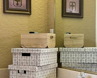 Decorative Storage boxes 