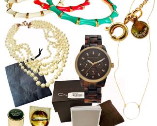 Designer Collections: Stella & Dot, Gorjana, J. Crew, Michael Kors, Pono, etc. 