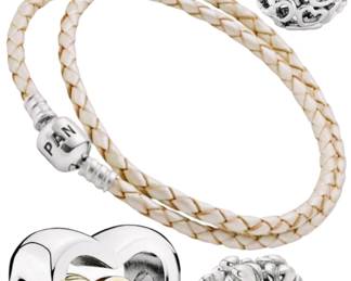 Modern Sterling Jewelry: Authentic Pandora Bracelet & Charms
