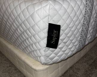 SOLD King Sapira Latex Mattress 11" thick 
2 Serta low profile 6" box set
