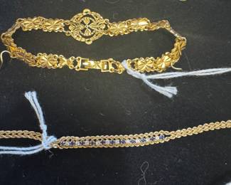 14K Gold Bracelets