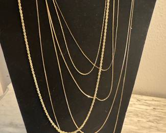 14K Gold Necklaces