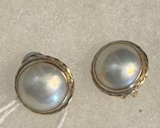 14K Pearl Earrings