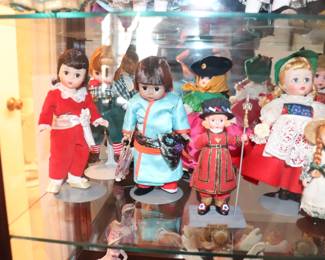 Madame Alexander doll collection