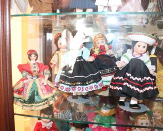 Madame Alexander doll collection