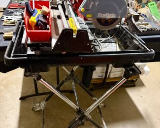Tile cutter and tools