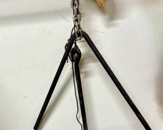 Antique cast iron bell