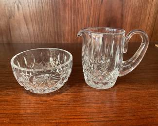 Lot 1115 Waterford Crystal Creamer Small Bowl
