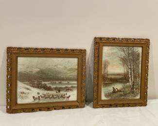 Lot 1291 Vintage R. E. McIntyre Art Prints