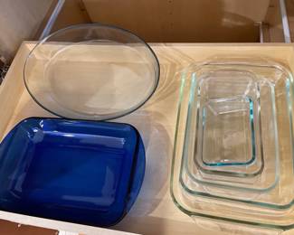 Lot 1325 Glass Baking Dishes Pyrex Marinex Anchor Hocking