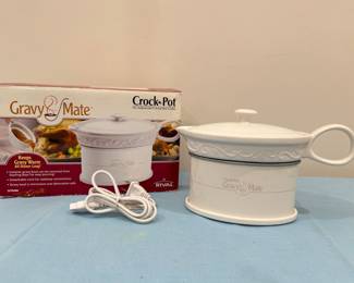 Lot 1246 Rival Gravy Mate Crock Pot