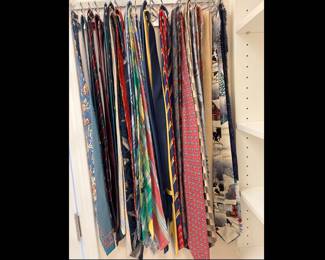 Lot 1108 Vintage Mens Ties Wembley SilkJos A BankStaffordMore
