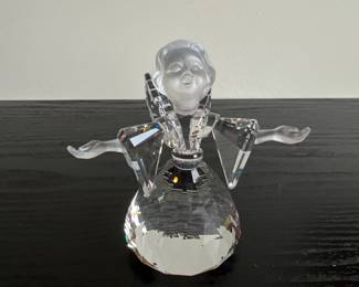 Lot 1230 Swarovski Crystal Navidad Natale Angel Figurine
