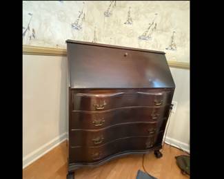 Lot 1063 Drop Front Secretary Desk