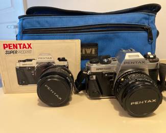Lot 1035 Pentax Super Program 35mm Camera PentaxA SMC 28mm Lens