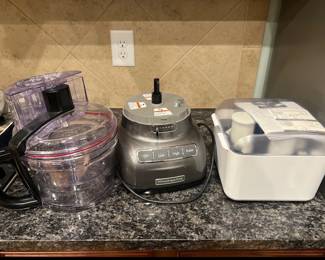 Lot 1152 Kitchen Aid Food Processor Accessories