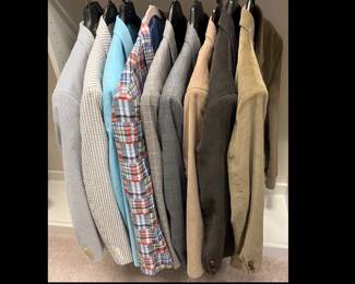 Lot 1098 Mens Ralph Lauren Seersucker Suit Misc SummerWinter Blazer Jackets