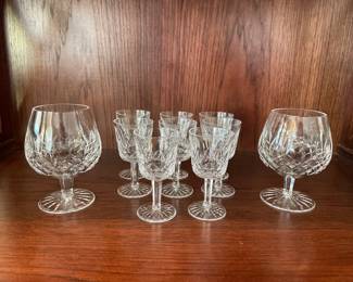 Lot 1116 Waterford Crystal Brandy Snifters Cordial Glasses