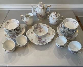 Lot 1134 Carlsbad China Austria Tea Set