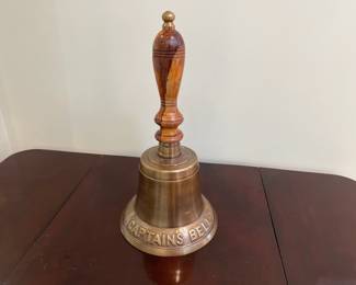 Lot 1001 Large Brass Captains Bell