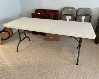Lot 1265 6ft Folding Table