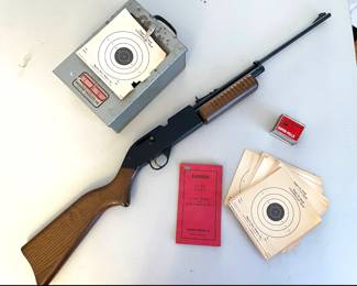 Lot 1425 Vintage Power Master 760 BB Repeater Pellets Sheridan Target Trap Targets