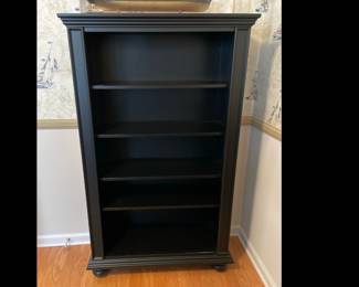 Lot 1072 Black Bookshelf