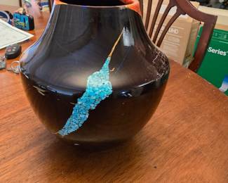 Available for presale $800. This beautiful wood vase was purchased in 2008 for $1,825.00