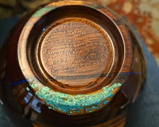 Available for presale $800. This beautiful wood vase was purchased in 2008 for $1,825.00