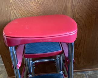 vintage stool/step stool