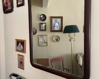vintage mirror & misc
