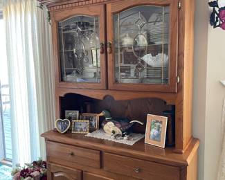 china hutch & set of china