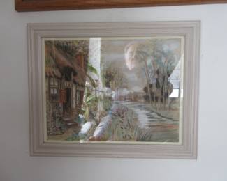 Pastel painting, England... sweet.