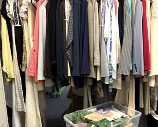 Clothes, tip of iceberg. Fabrics