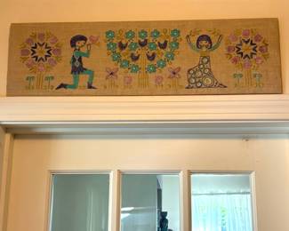 Vintage Swedish embroidery.