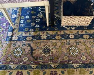 Large area rug, detail, from 1990's 