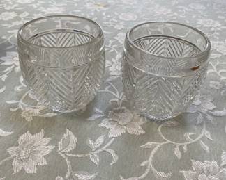 RL Herringbone  "Roly-Poly" hard to find pair close up.