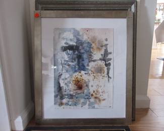 pair of signed Watercolors.