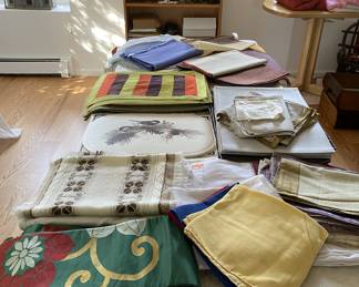 Placemats and fabric