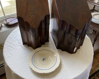 Knife Boxes available. Spode sold
