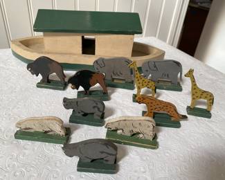 Ark with some animals 1940's 