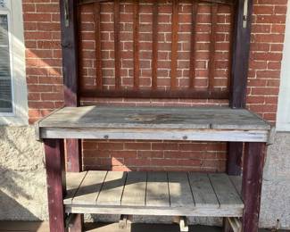 Nice big Potting table