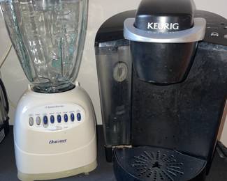 Ostetizer blender, Keurig coffee